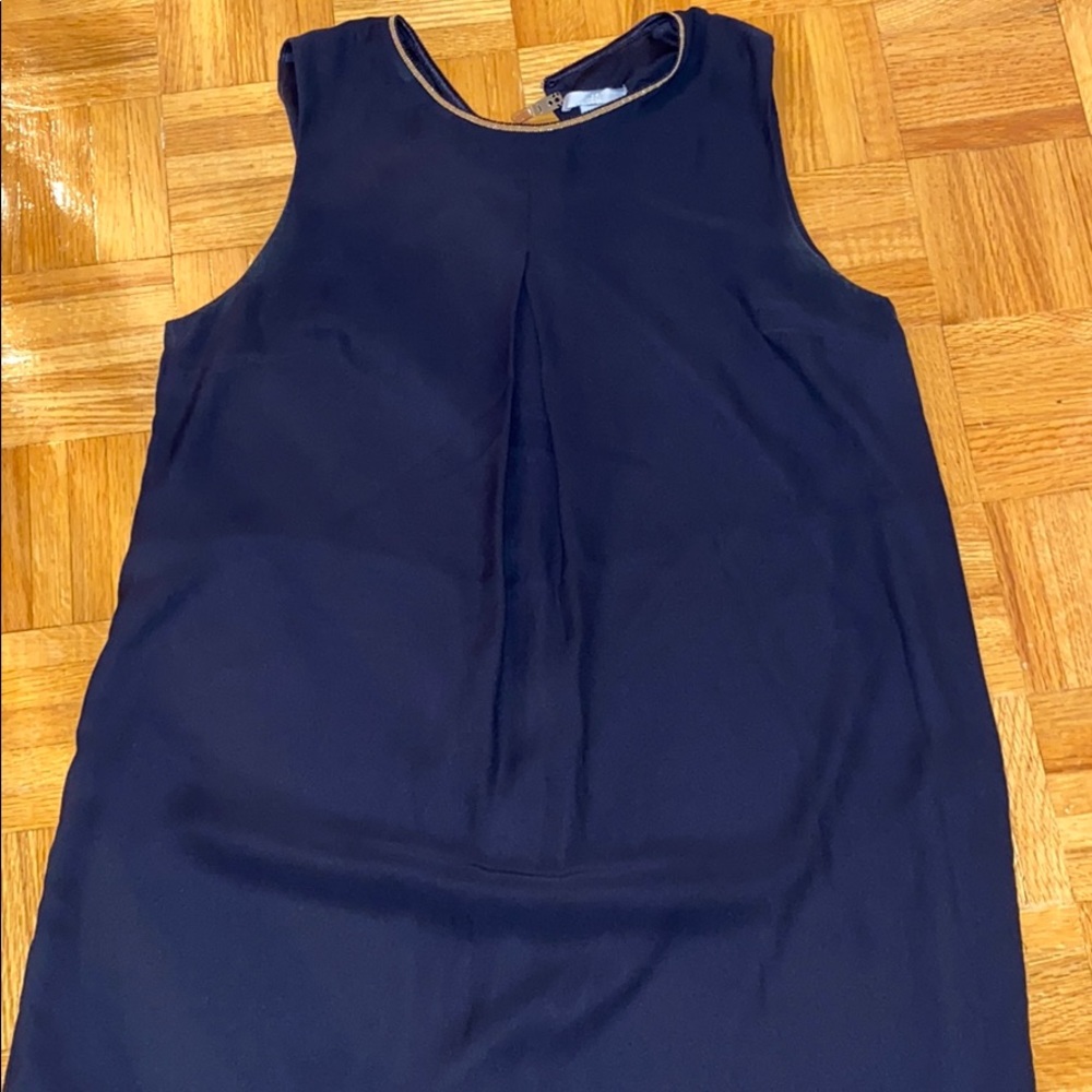 H&M navy sheath dress
